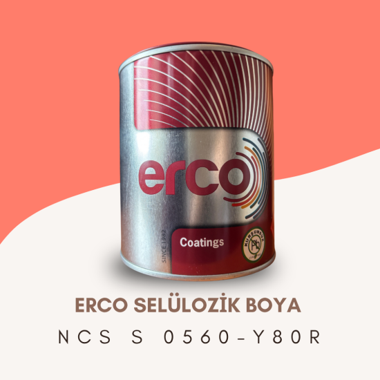 ERCO Selülozik Boya NCS S 0560-Y80R