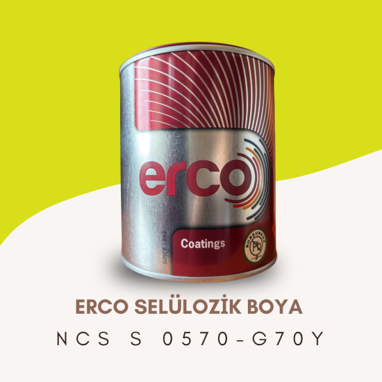 ERCO Selülozik Boya NCS S 0570-G70Y