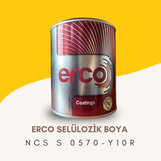 ERCO Selülozik Boya NCS S 0570-Y10R ERCO Selülozik Boya NCS S 0570-Y10R