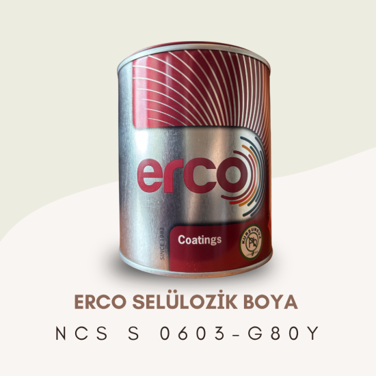 ERCO Selülozik Boya NCS S 0603-G80Y