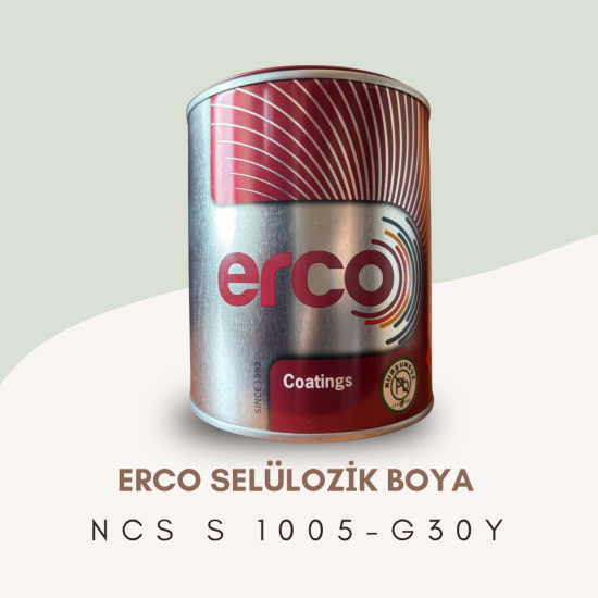 ERCO Selülozik Boya NCS S 1005-G30Y