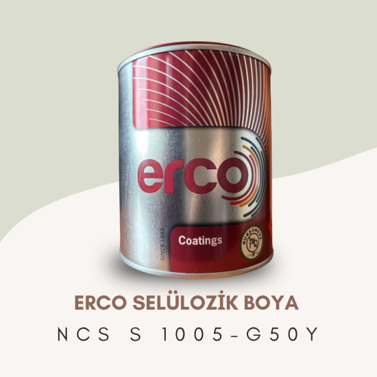 ERCO Selülozik Boya NCS S 1005-G50Y