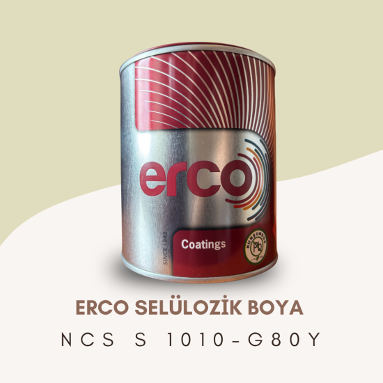 ERCO Selülozik Boya NCS S 1010-G80Y
