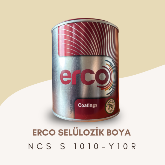 ERCO Selülozik Boya NCS S 1010-Y10R ERCO Selülozik Boya NCS S 1010-Y10R