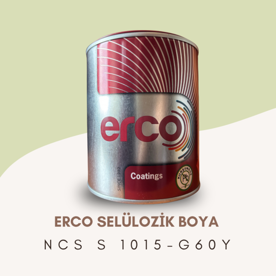ERCO Selülozik Boya NCS S 1015-G60Y