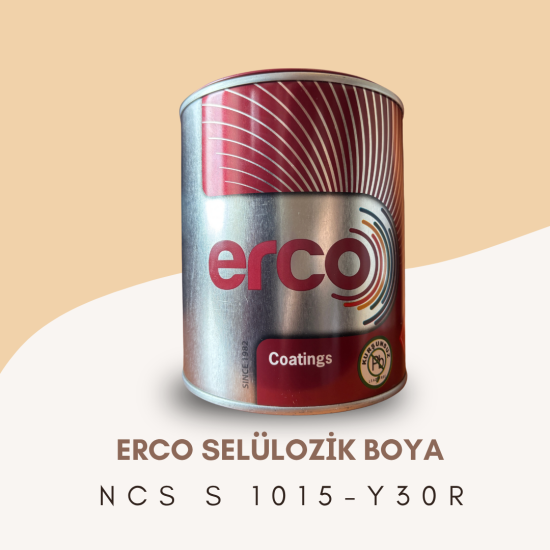 ERCO Selülozik Boya NCS S 1015-Y30R