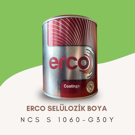 ERCO Selülozik Boya NCS S 1060-G30Y