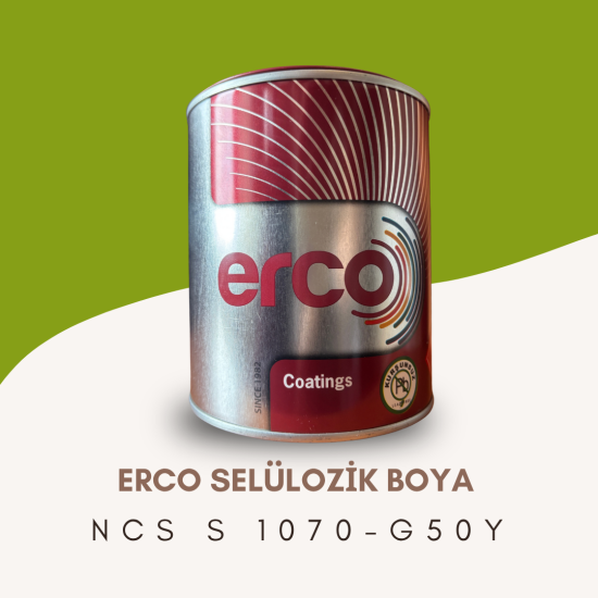 ERCO Selülozik Boya NCS S 1070-G50Y