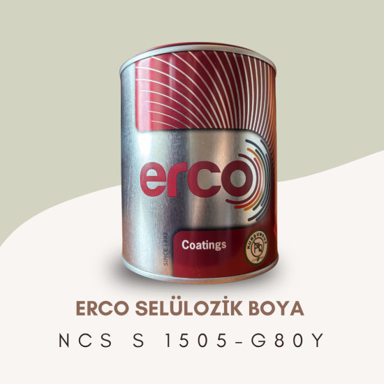 ERCO Selülozik Boya NCS S 1505-G80Y