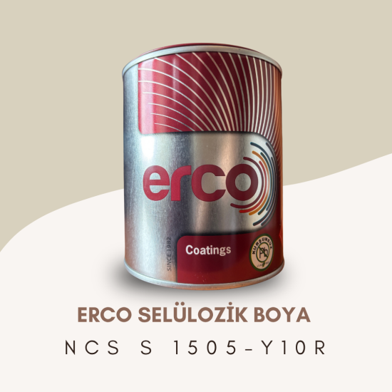 ERCO Selülozik Boya NCS S 1505-Y10R ERCO Selülozik Boya NCS S 1505-Y10R