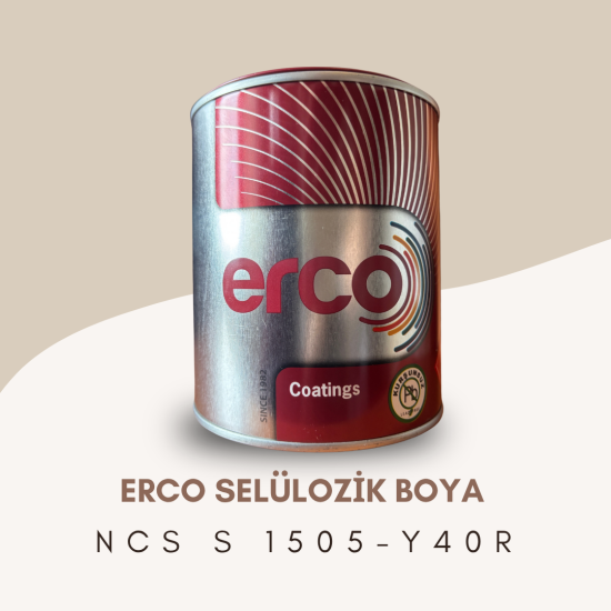 ERCO Selülozik Boya NCS S 1505-Y40R