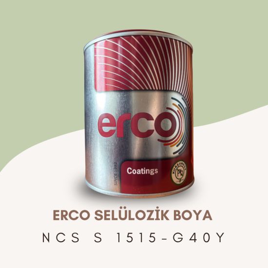 ERCO Selülozik Boya NCS S 1515-G40Y