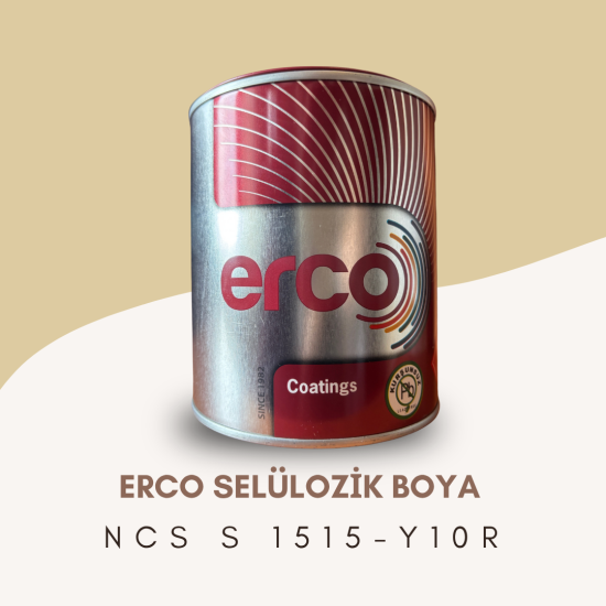 ERCO Selülozik Boya NCS S 1515-Y10R ERCO Selülozik Boya NCS S 1515-Y10R
