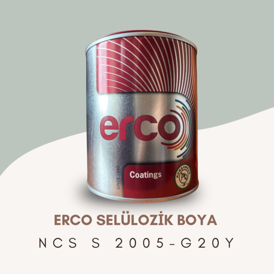 ERCO Selülozik Boya NCS S 2005-G20Y ERCO Selülozik Boya NCS S 2005-G20Y