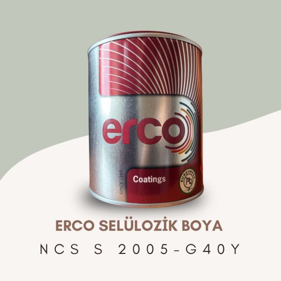 ERCO Selülozik Boya NCS S 2005-G40Y