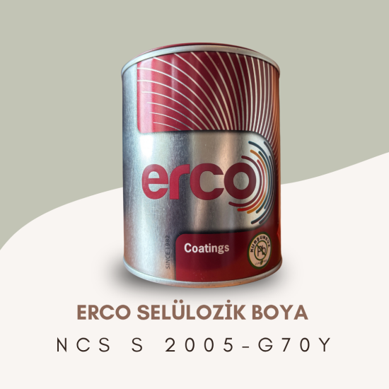 ERCO Selülozik Boya NCS S 2005-G70Y