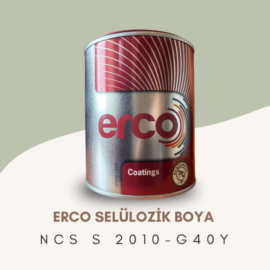 ERCO Selülozik Boya NCS S 2010-G40Y