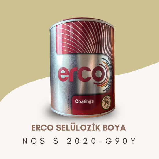 ERCO Selülozik Boya NCS S 2020-G90Y