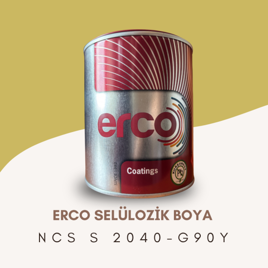 ERCO Selülozik Boya NCS S 2040-G90Y