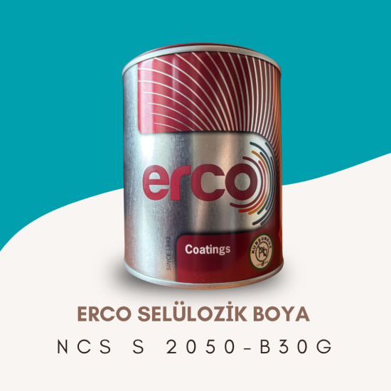 ERCO Selülozik Boya NCS S 2050-B30G ERCO Selülozik Boya NCS S 2050-B30G