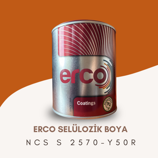 ERCO Selülozik Boya NCS S 2570-Y50R