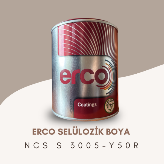 ERCO Selülozik Boya NCS S 3005-Y50R ERCO Selülozik Boya NCS S 3005-Y50R