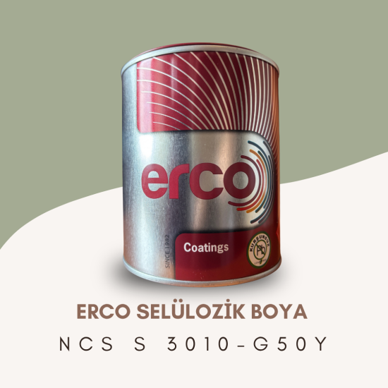 ERCO Selülozik Boya NCS S 3010-G50Y