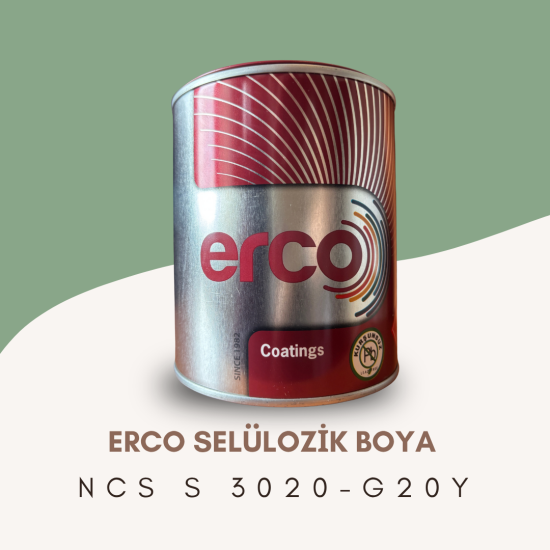 ERCO Selülozik Boya NCS S 3020-G20Y