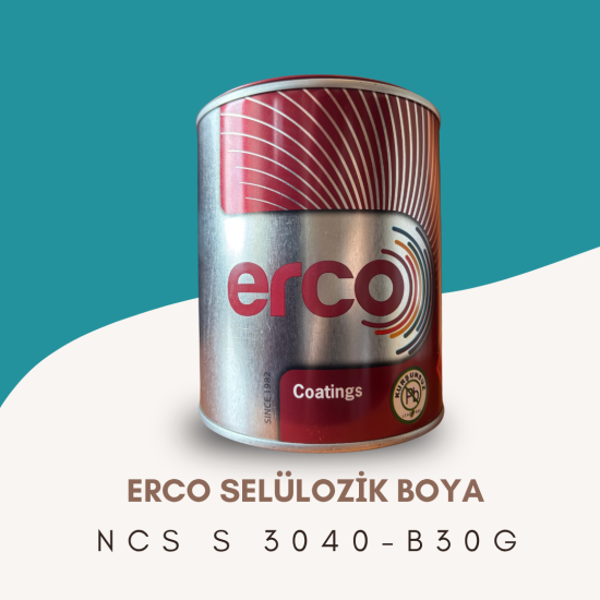 ERCO Selülozik Boya NCS S 3040-B30G