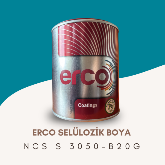 ERCO Selülozik Boya NCS S 3050-B20G