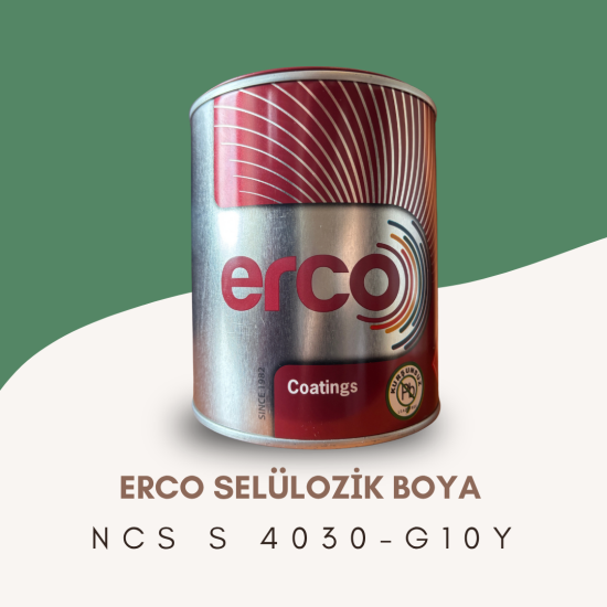 ERCO Selülozik Boya NCS S 4030 G10Y ERCO Selülozik Boya NCS S 4030 G10Y