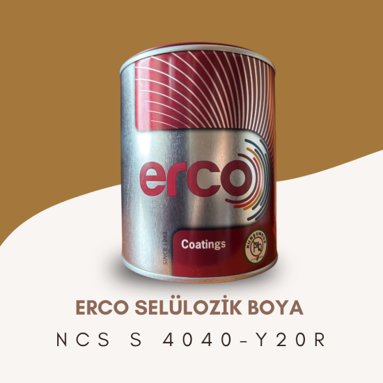 ERCO Selülozik Boya NCS S 4040-Y20R