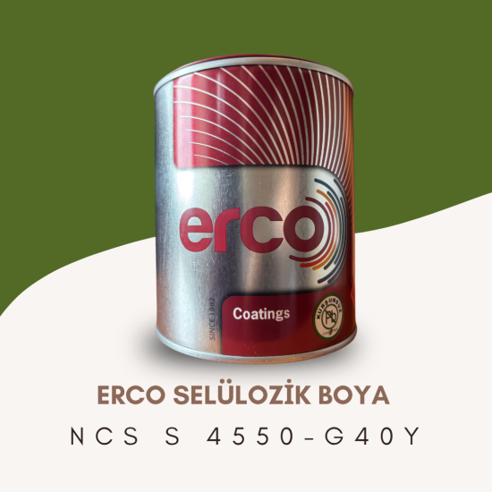 ERCO Selülozik Boya NCS S 4550-G40Y