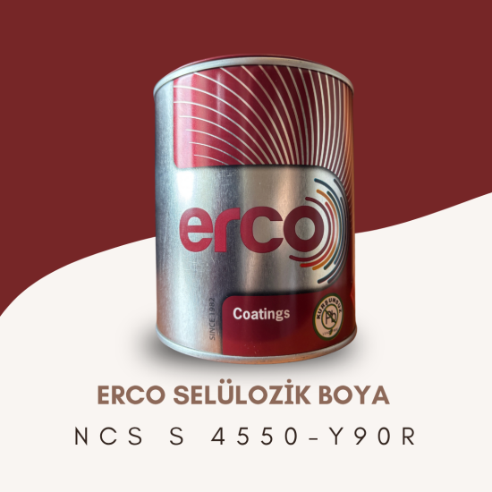 ERCO Selülozik Boya NCS S 4550-Y90R
