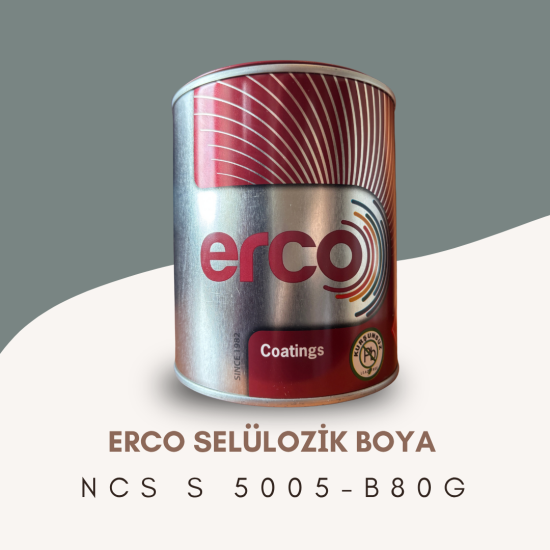 ERCO Selülozik Boya NCS S 5005-B80G