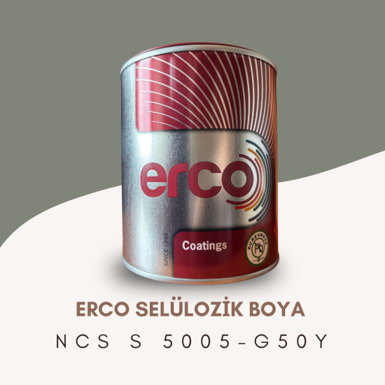 ERCO Selülozik Boya NCS S 5005-G50Y