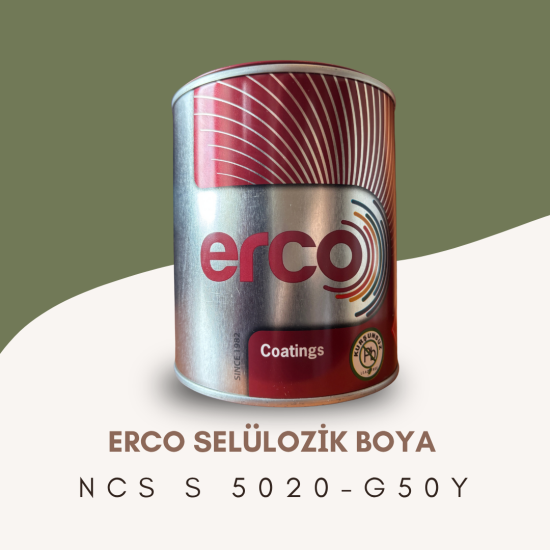 ERCO Selülozik Boya NCS S 5020-G50Y