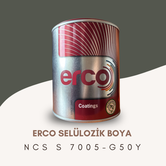 ERCO Selülozik Boya NCS S 7005-G50Y