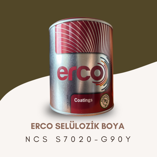 ERCO Selülozik Boya NCS S 7020-G90Y