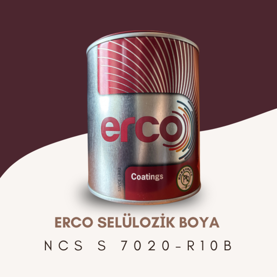 ERCO Selülozik Boya NCS S 7020-R10B ERCO Selülozik Boya NCS S 7020-R10B