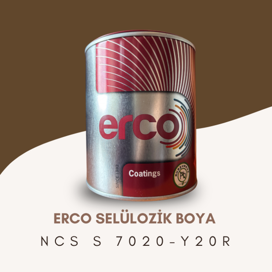 ERCO Selülozik Boya NCS S 7020-Y20R ERCO Selülozik Boya NCS S 7020-Y20R