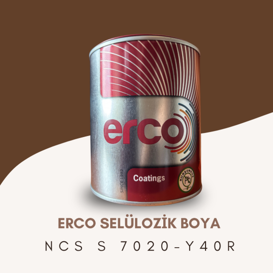 ERCO Selülozik Boya NCS S 7020-Y40R