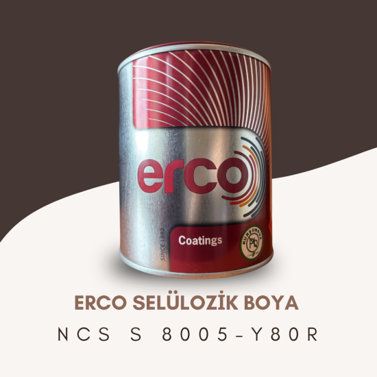 ERCO Selülozik Boya NCS S 8005-Y80R