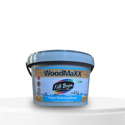 WoodMaXX® Aqua Universallasur  Su Bazlı Dış Cephe Ahşap Verniği 2,5 lt