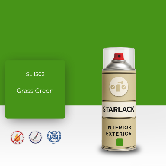 STARLACK SL 1502 GRASS GREEN SPREY BOYA 400 ML STARLACK SL 1502 GRASS GREEN SPREY BOYA 400 ML