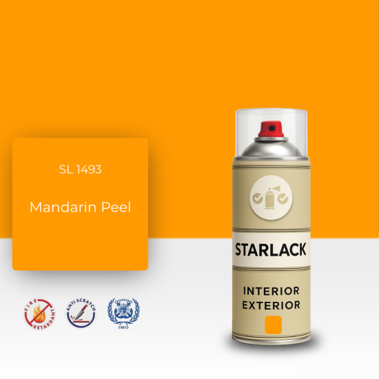 STARLACK SL 1493 MANDARİN PEEL SPREY BOYA 400 ML STARLACK SL 1493 MANDARİN PEEL SPREY BOYA 400 ML