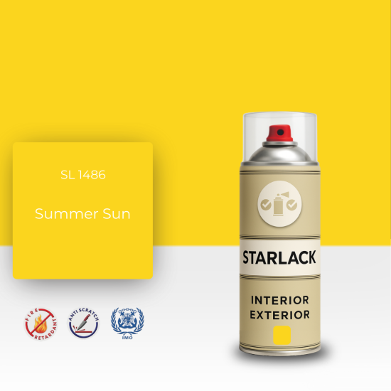 STARLACK SL 1486 SUMMER SUN SPREY BOYA 400 ML STARLACK SL 1486 SUMMER SUN SPREY BOYA 400 ML