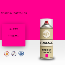 STARLACK SL 1513 MAGENTA FLUORESCENT SPREY BOYA 400 ML