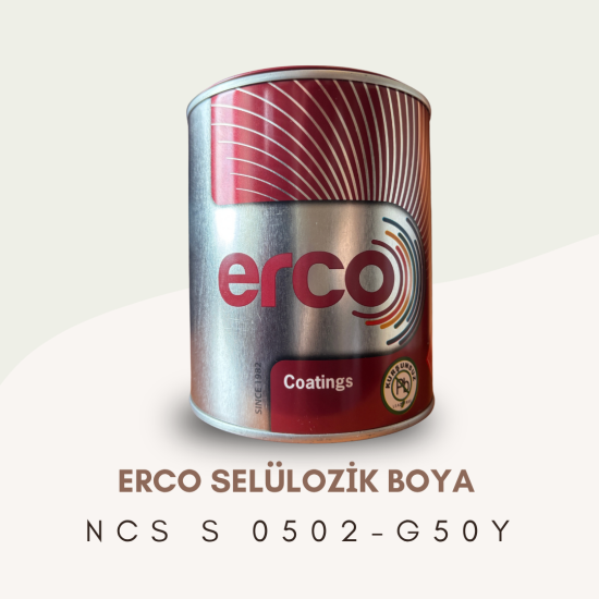 ERCO Selülozik Boya NCS S 0502-G50Y