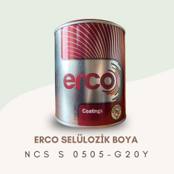 ERCO Selülozik Boya NCS S 0505-G20Y